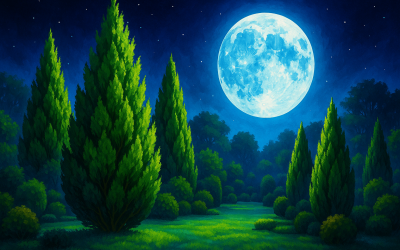 Quand tailler les thuyas avec la lune : la méthode naturelle oubliée